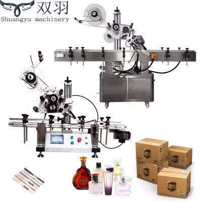 Powder Mixing-Bottle Filling-Capping-Labelling Line