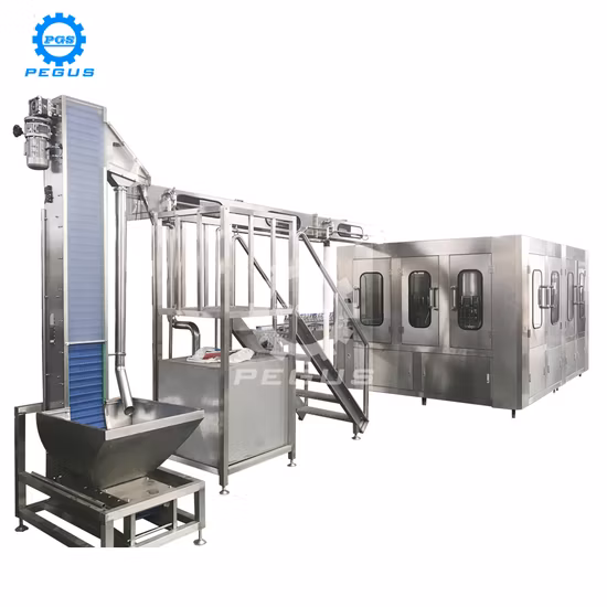 Cgf18-18-6 Chaîne de production de machine de remplissage d'eau minérale en bouteille pour animaux de compagnie